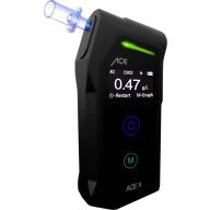 ACE X Alkoholteszter Fekete 0.0 - 5 ‰ Kijelzővel