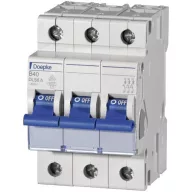   Doepke 09914116 DLS6H B32A 3polig 6KA Vezeték védőkapcsoló 3 pólusú 32 A 230 V, 400 V