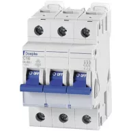   Doepke 09916293 DLS6I C16A 3polig 10KA Vezeték védőkapcsoló 3 pólusú 16 A 230 V, 400 V