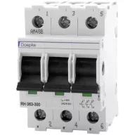   Doepke 09981062 RH 063-300 Fővezeték védőkapcsoló 3 pólusú 63 A 240 V, 415 V
