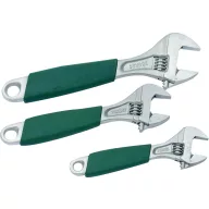   Brüder Mannesmann M19880 Állítható villáskulcs készlet 3 részes Kulcsszélesség (metrikus) 18 - 30 mm