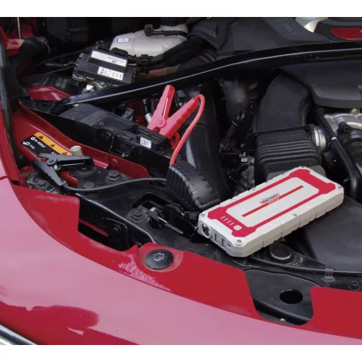 Gyorsindító rendszer powerbank funkcióval 12 V 500 A 62,9 Wh, Dino KRAFTPAKET 136150