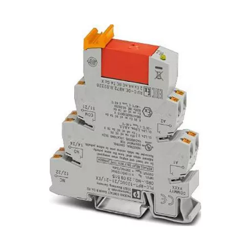 Phoenix Contact PLC-RPT-120UC/21-21/EX Relé modul Névleges feszültség: 120 V/AC Max. kapcsolási áram: 6 A 2 váltó 10 db