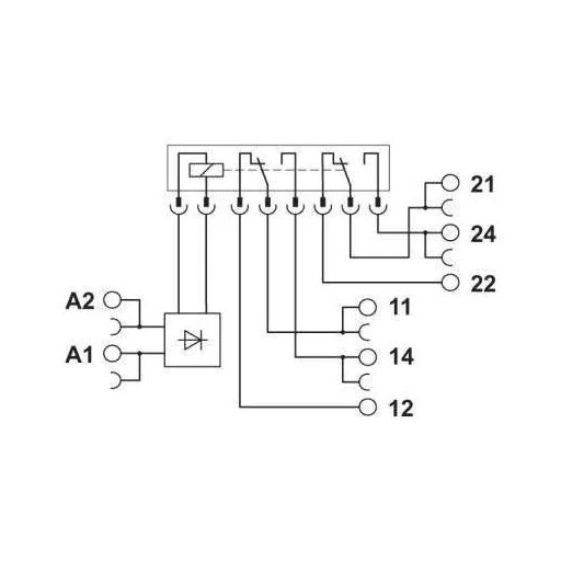 Phoenix Contact PLC-RPT-120UC/21-21/EX Relé modul Névleges feszültség: 120 V/AC Max. kapcsolási áram: 6 A 2 váltó 10 db