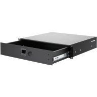 Adam Hall 87402ACL 19 collos rack fiók 2 ME Alumínium