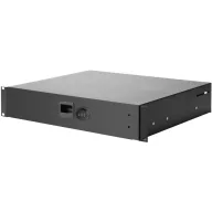 Adam Hall 87402ACL 19 collos rack fiók 2 ME Alumínium