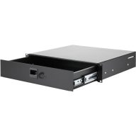 Adam Hall 87402CL 19 collos rack fiók 2 ME Acél