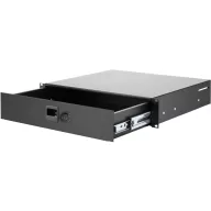Adam Hall 87402CL 19 collos rack fiók 2 ME Acél