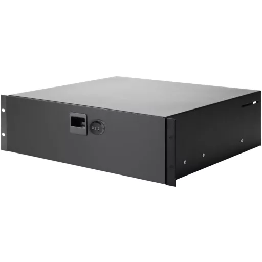 Adam Hall 87403CL 19 collos rack fiók 3 ME Acél