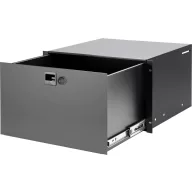Adam Hall 87406CL 19 collos rack fiók 6 ME Acél