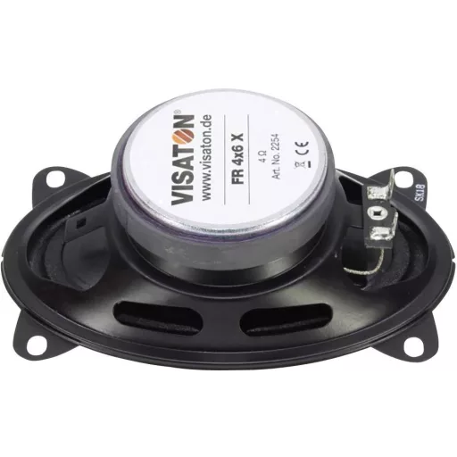 Visaton FR 4x6 X - 4 Ohm 15 cm Szélessávú hangszóró 15 W 4 Ω ovális