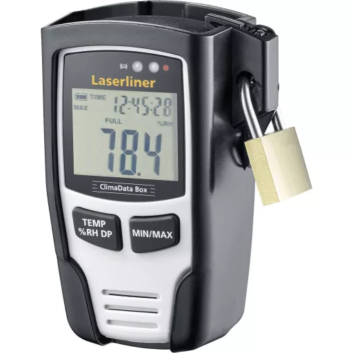 Laserliner 082.031A Légnedvesség mérő 0 % rF 100 % rF Olvadáspont-/penészesedés jelző