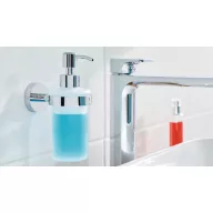   tesa SMOOZ 40323-00000-00 Szappanadagoló 200 ml Króm (fényes), Fehér (selymes)