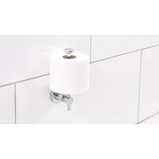 tesa LOXX Toalettpapír tartó Ragasztó Fém