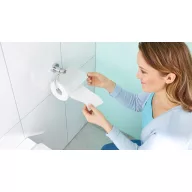 tesa LOXX Toalettpapír tartó Ragasztó Fém