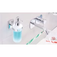   tesa klaam 40267-00000-00 Szappanadagoló 200 ml Króm (fényes), Fehér (selymes)