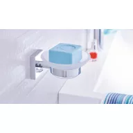   tesa ekkro 40240-00000-00 Szappantartó Króm (fényes), Fehér (selymes)