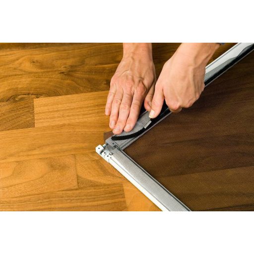 Szúnyogháló ajtóra tesa ALU COMFORT 55192-00003-00 (Sz x Ma) 1000 mm x 2200 mm Antracit 1 db