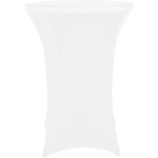 Perel Standing table cover Bárasztal huzatok Fehér FP200