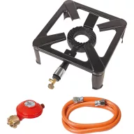   Rothenberger Industrial Gáz Kemping főző Hockerkocher 1500001392 Öntött vas