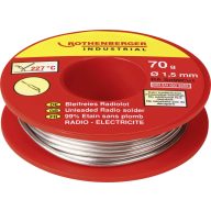  Rothenberger Industrial Bleifreies Radiolot 70g Forrasztóón, ólommentes SN99Cu1