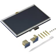   Érintőképernyő Raspberry Pi-hez 12,7 cm (5) 800 x 480 py, TRU Components TC-8579932