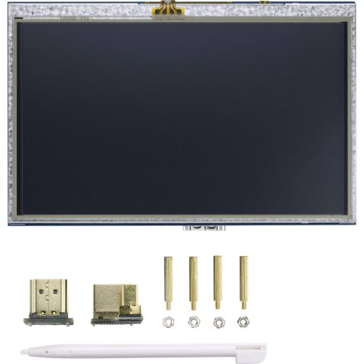 Érintőképernyő Raspberry Pi-hez 12,7 cm (5) 800 x 480 py, TRU Components TC-8579932