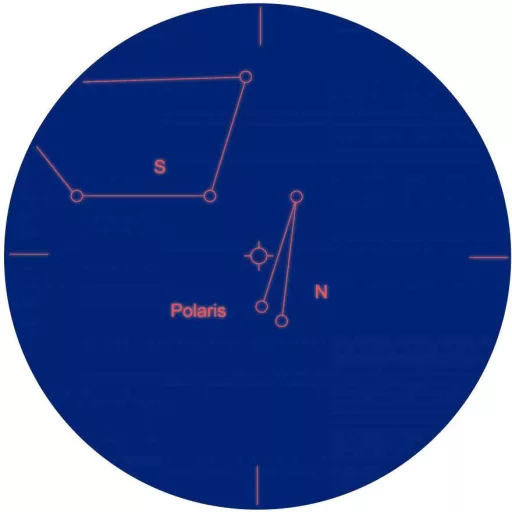 Explore Scientific 0620160 8x50 90° Póluskereső