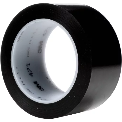 3M 471F 471S50 PVC ragasztószalag Fekete (H x Sz) 33 m x 50 mm 1 db
