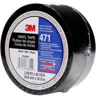   3M 471S50IW PVC ragasztószalag Fekete (H x Sz) 33 m x 50 mm 1 db