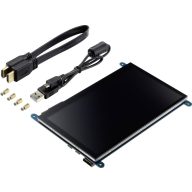   Érintőkijelző Raspberry Pi és Banana Pi-hez, 17,8 cm (7) 800 x 480px, TRU COMPONENTS