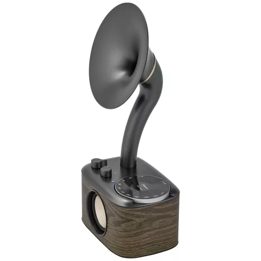 Sangean WR-45 Black Asztali rádió URH AUX, Bluetooth® Újratölthető Fekete