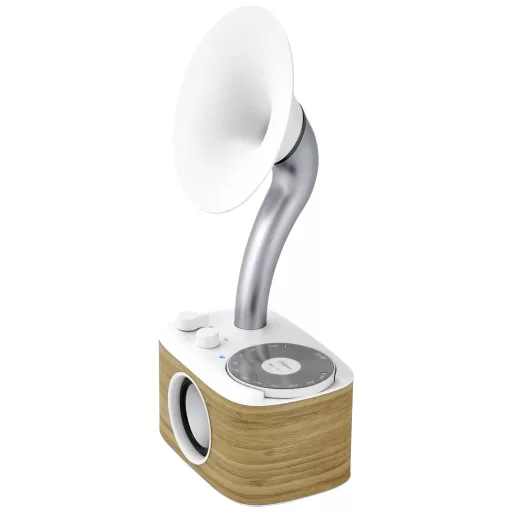 Sangean WR-45 White Asztali rádió URH AUX, Bluetooth® Újratölthető Fehér