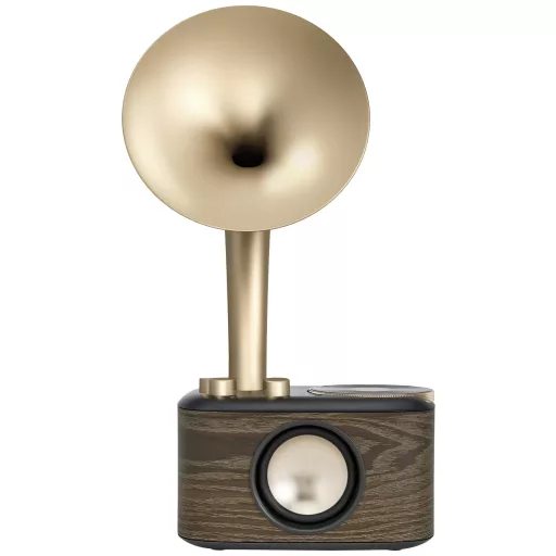 Sangean WR-45X Gold Asztali rádió URH AUX, Bluetooth® Újratölthető Fekete, Arany