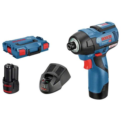 Bosch Professional Bosch Power Tools 06019E0005 Akkus ütvecsavarozó 110 Nm 12 V Vele szállított akkuk száma 2 Lítiumion 2. akkuval