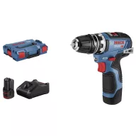   Bosch Professional GSR 12V-35 FC 06019H3001 Akkus fúrócsavarozó 12 V Lítiumion 2. akkuval, Töltővel, Hordtáskával