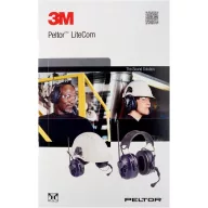   3M Peltor MT53H7P3E4400-EU Hallásvédő fültok headset 33 dB EN 352-3:2002, EN 352-1:2002, EN 50581 1 db
