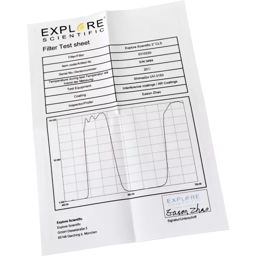 Explore Scientific 0310220 2 CLS Nebelfilter Polarizációs szűrő