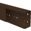 GGK 1045 Kábelcsatorna (H x Sz) 2000 mm x 110 mm 1 db Barna