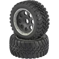   Reely 1:6 Buggy Komplett kerék V-Block 6 küllős Fekete 1 pár