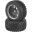 Reely 1:6 Buggy Komplett kerék V-Block 6 küllős Fekete 1 pár