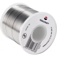   TOOLCRAFT Forrasztóón, ólommentes Tekercs Sn99,3Cu0,7 ROL1 250 g 0.5 mm