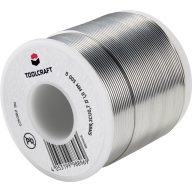   Ólommentes forrasztóón Sn99,3Cu0,7 500 g Ø 1 mm, Toolcraft TO-6481269