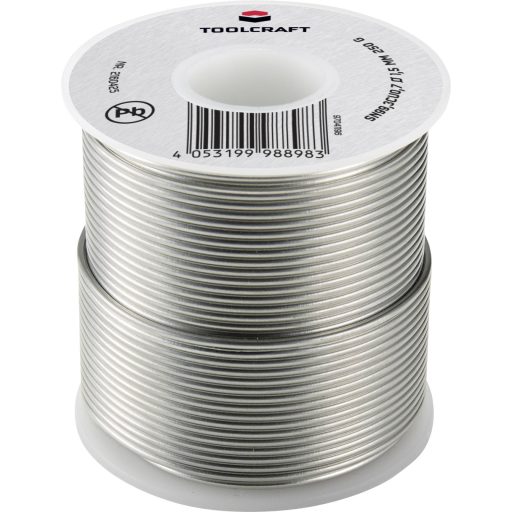 TOOLCRAFT Forrasztóón, ólommentes Tekercs Sn99,3Cu0,7 ROL1 250 g 1.5 mm