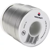   TOOLCRAFT Forrasztóón, ólommentes Tekercs Sn99,3Cu0,7 ROL1 500 g 1.5 mm