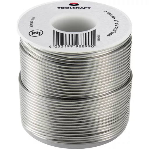 TOOLCRAFT Forrasztóón, ólommentes Tekercs Sn99,3Cu0,7 ROL1 500 g 1.5 mm