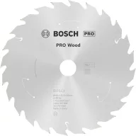   Bosch Accessories Bosch Standard for Wood - Kreissägeblatt - für Holz 2608837685 Körfűrészlap 165 x 20 mm Fogak száma (collonként): 24 1 db