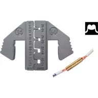   TOOLCRAFT PLE-0I4 Krimpelő betétek Laposdugasz Keresztmetszet: 0.1 - 2.5 mm² Alkalmas márka: TOOLCRAFT PZ-500