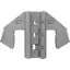 TOOLCRAFT PLE-0K7 Krimpelő betétek Alkalmas dugó: német Keresztmetszet AWG: 12 - 20 awg Alkalmas márka: TOOLCRAFT PZ-500