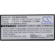   CS Cameron Sino Raid kontroller akku 3.7 V 1000 mAh Megfelelő eredeti akku 0FR463, 0NU209, 0U8735, 0UF302, 0XJ547, 312-0448, 405-10780, CNXVV, DX481, FR463,